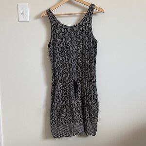 Ann Taylor LOFT | Lou & Grey | Cotton Scalloped Paisley Dress